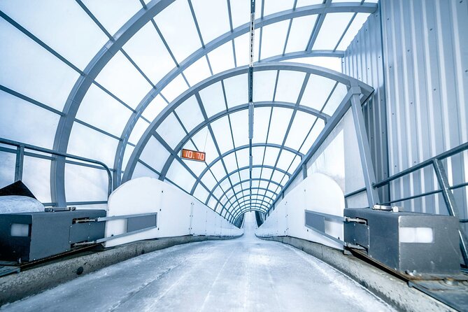Latvia Bobsleigh and luge track ride experience - Price and value for $130.97 per person