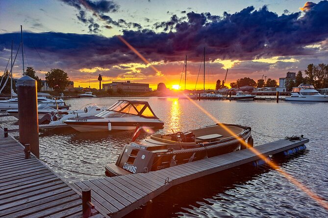 Private Boat Tour experience in Riga (City Canal and Daugava) - The riverfront near AB Dambis and the Ķīpsala island view