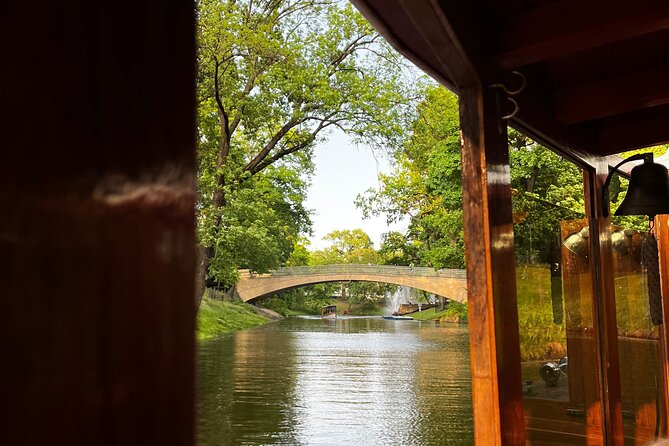 Riga Canal and Daugava Boat Tour with Welcome Drink & Audio Guide - The welcome drink and the onboard audio guide