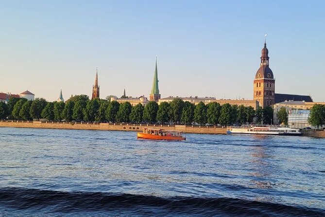 Riga Canal and Daugava Boat Tour with Welcome Drink & Audio Guide - Where you start at Andrejosta Marina on Eksporta Street 3
