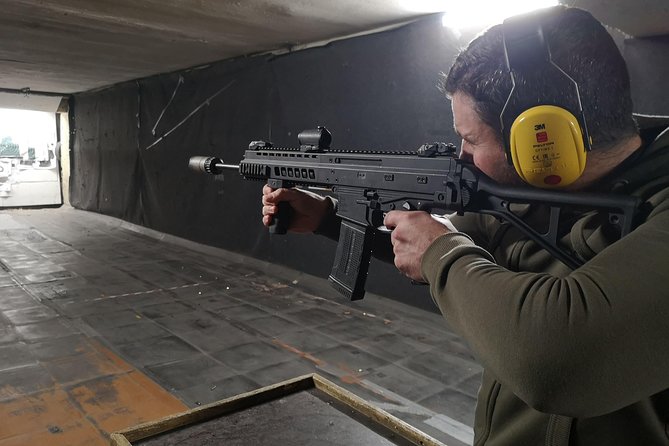 Riga Gun Range: shooting with Winchester, Glock17, & Kalashnikov - Key highlights at Riga Shooting Range