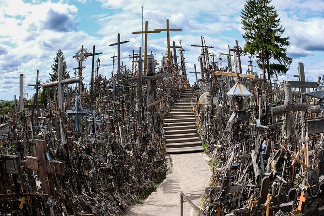 Riga: Hill of Crosses & Guided Rundale Palace with Bauska Castle - Lunch on your own, then a quick turn through the French Garden