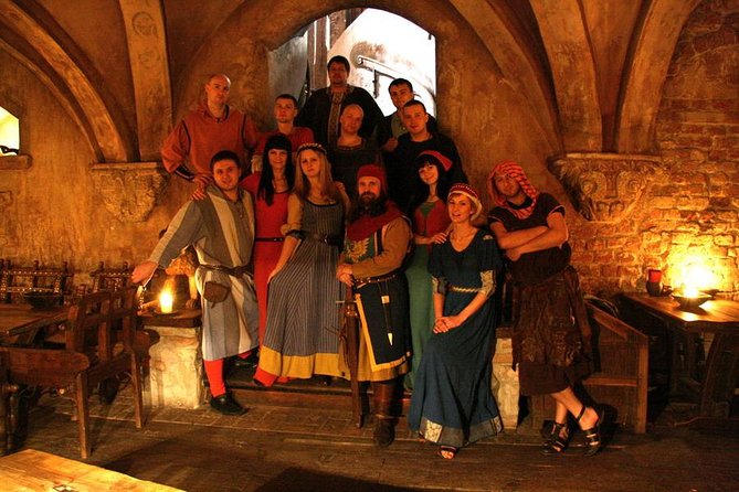 Riga Medieval Dinner - Private table, real sit-down comfort