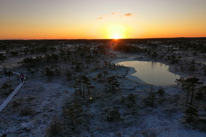 Sunrise at Kemeri National park + Jurmala - Jurmala morning: drive-through villas, wooden homes, and beach air
